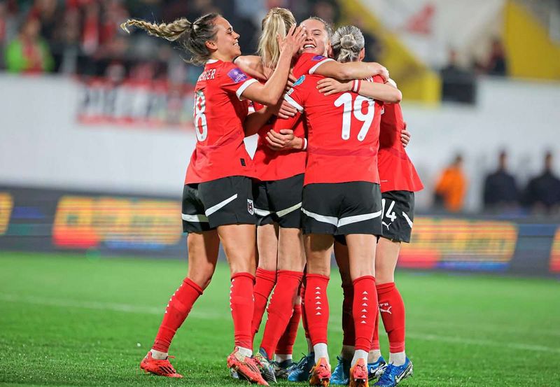 ÖFB-Frauen ziehen mit 2:1-Erfolg sicher ins EM-Play-off-Finale ein