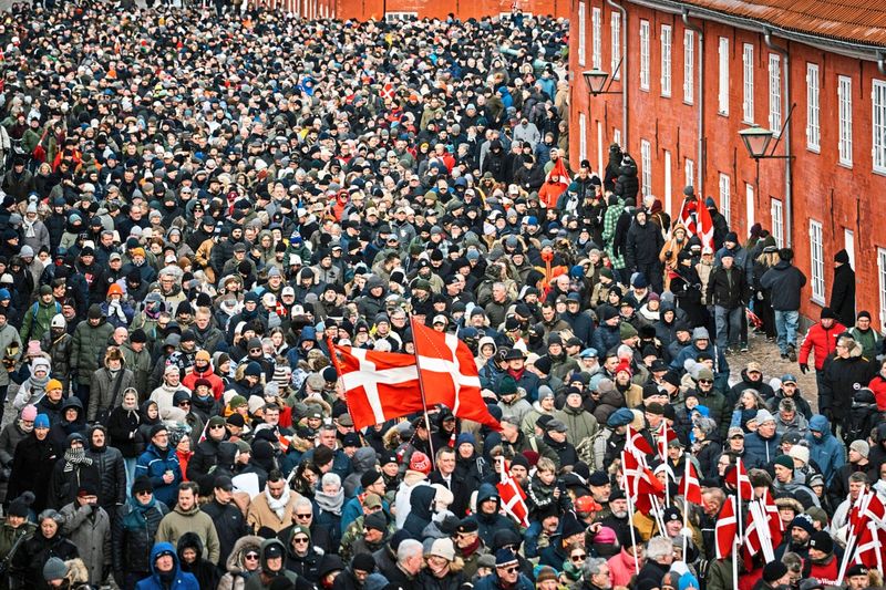 Tausende demonstrieren in Kopenhagen gegen Trump