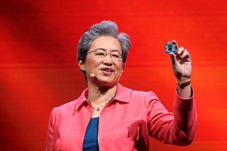 Das Bild zeigt Dr. Lisa Su, Chefin von AMD.