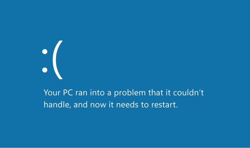 Fix für peinliche Bluescreens: Windows schaltet den Bildschirm aus