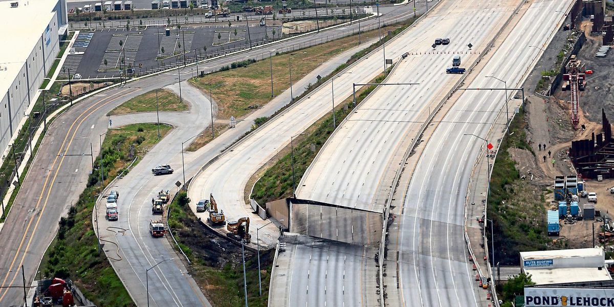 Elevated Freeway Collapse In Philadelphia Latest Updates And Details Archyde 