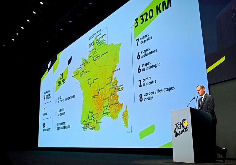 Streckenpräsentation: Bergspektakel bei Tour de France 2025