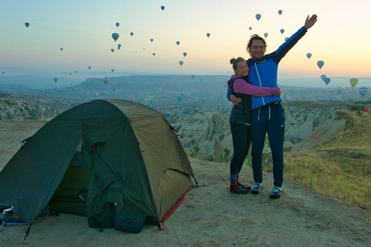 Bei unserer mittlerweile schon sechsmonatigen Fahrradreise haben wir den perfekten Campingspot in Kappadokien gefunden. von David Brandstötter und Julia Wimmer aus Freistadt (OÖ) - uns kann man auch auf Instagram verfolgen: ride_aut ;)