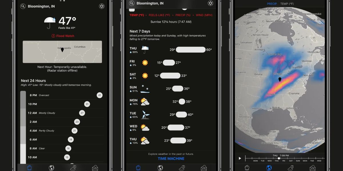 Apple dark sky discount
