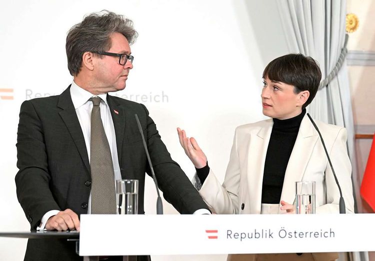 Martin Polaschek und Sigrid Maurer.