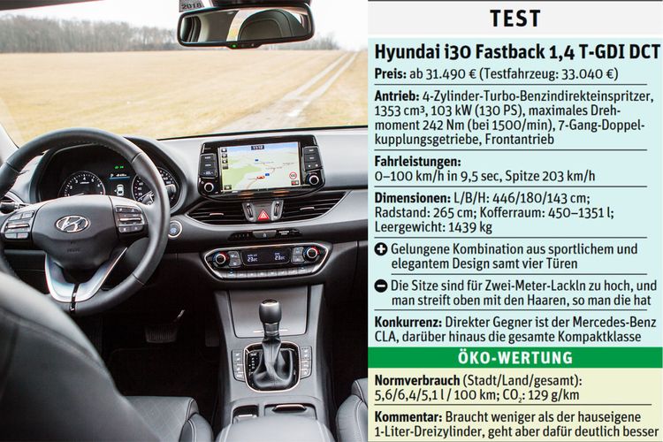 Hyundai i30 Fastback - erster Test - Schon gefahren - AUTOWELT 