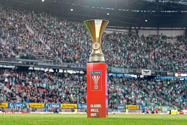Der ÖFB-Cup-Pokal.
