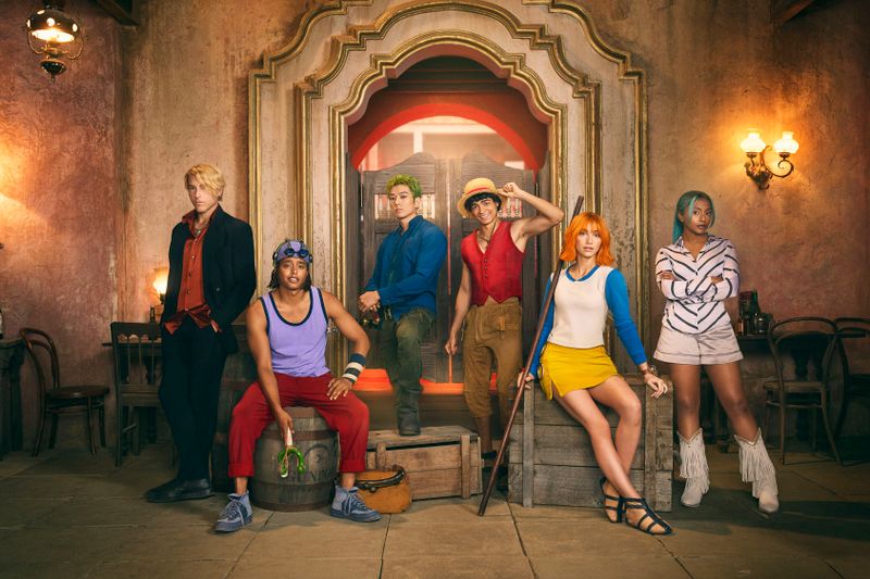 Die Anime-Verfilmung "One Piece" schauen ...