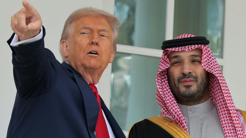 Darum ging es beim Treffen zwischen Trump und bin Salman