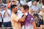 Nach Niederlage: Djokovic lobt Fonseca und lässt Rückkehr nach Paris offen 39-jährige Serbe musste sich dem Teenager aus Brasilien in der dritten Runde geschlagen geben. Djokovic über mögliche Rückkehr zu den French Open: "Ich weiß es nicht"