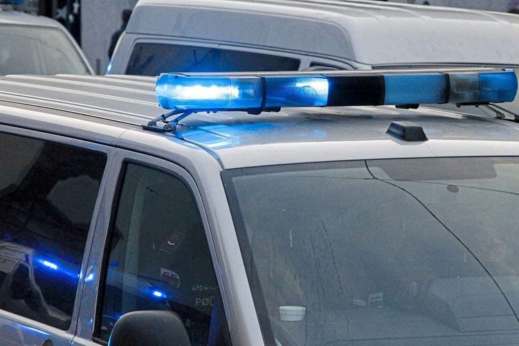 Polizei Messerangriff Blaulicht