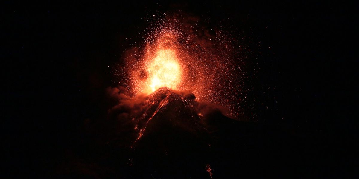 Hochaktiver Vulkan in Guatemala erneut ausgebrochen
