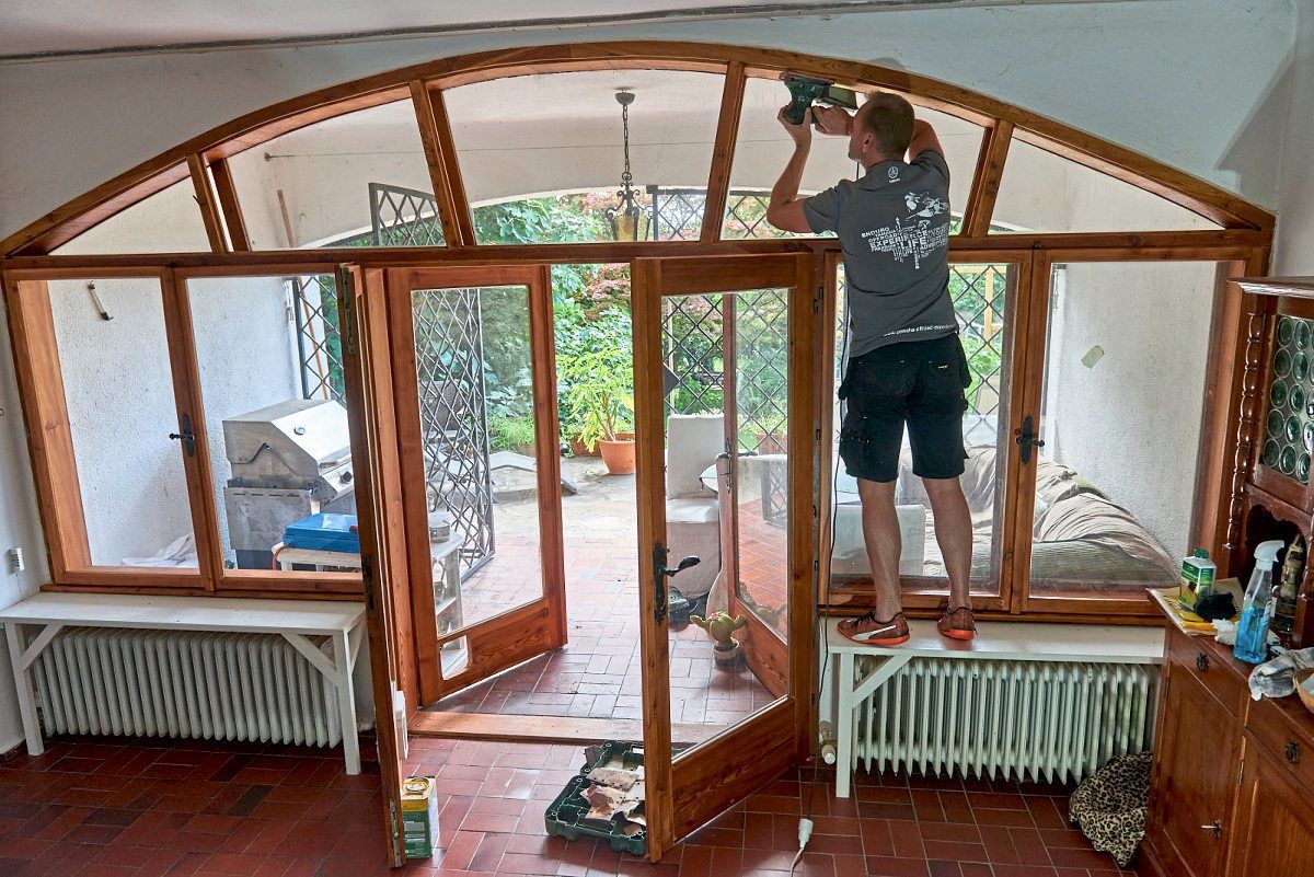 Sommerprojekt Kastenfenster Wie man alte Fenster