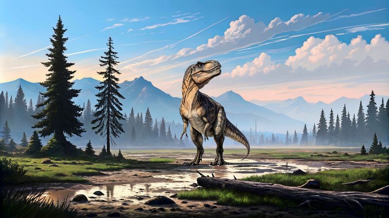 Kurze Arme des T. rex könnten mit großem Schädel zusammenhängen