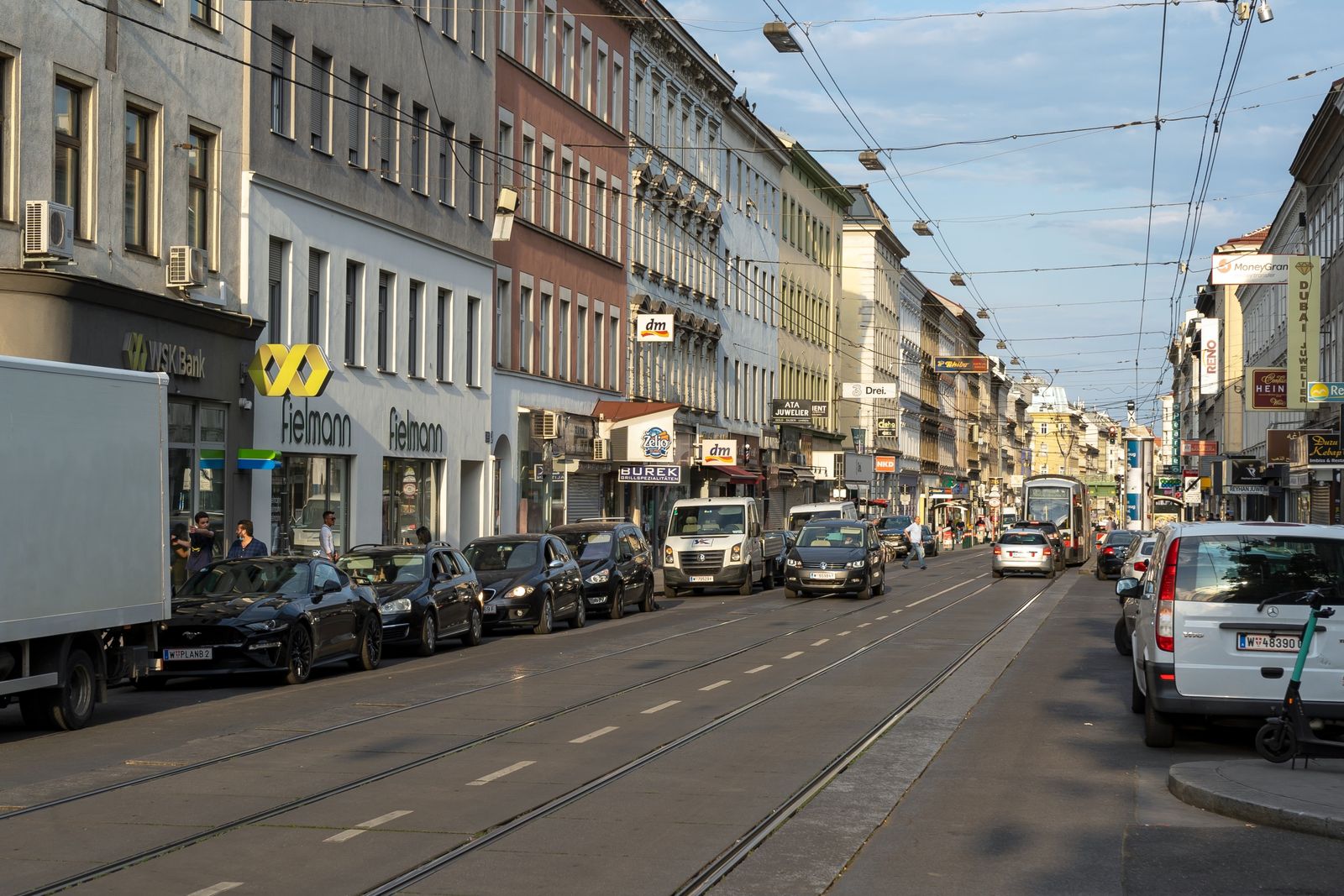 Thaliastraße: Die autogerechte Begrünung - Blog: WienSchauen