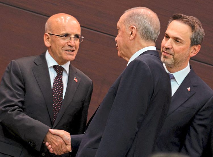 Kabinett, Şimşek, Bayraktar, Erdoğan