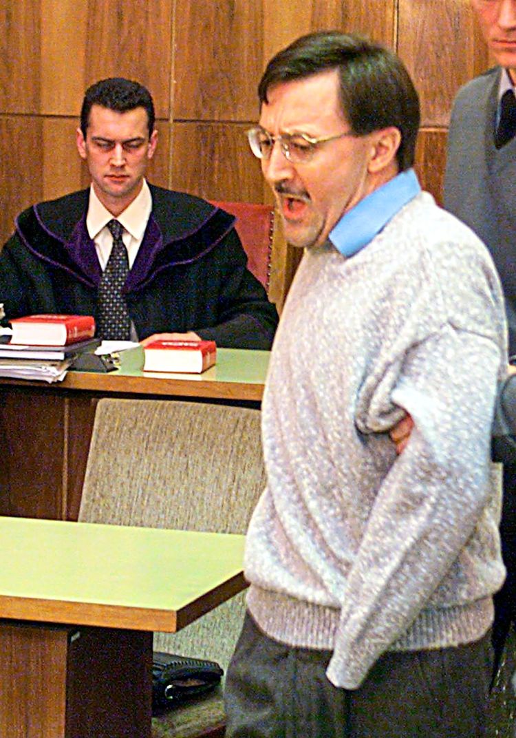 Franz Fuchs bei seinem Prozess im Jahr 1999.