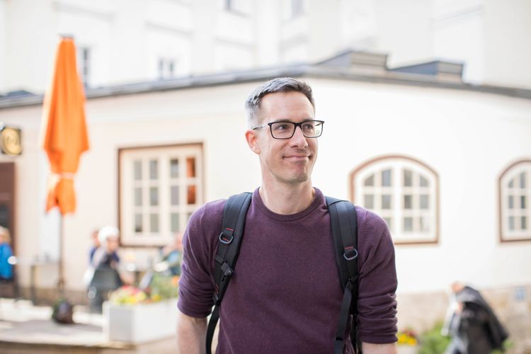Kay-Michael Dankl ist der Spitzenkandidat der KPÖ bei den Kommunalwahlen in der Stadt Salzburg.