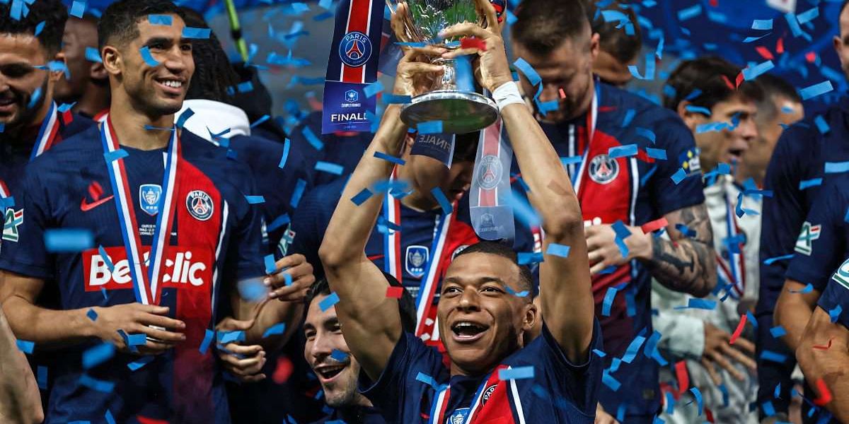 Champions Paris Saint-Germain additionally lifted the trophy after defeating Lyon 2-1