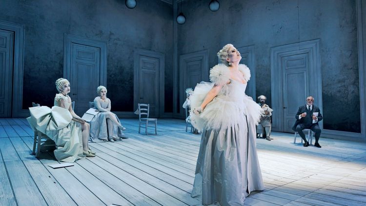 Oper Schaubild Die Oper auf die Schaufel genommen:
