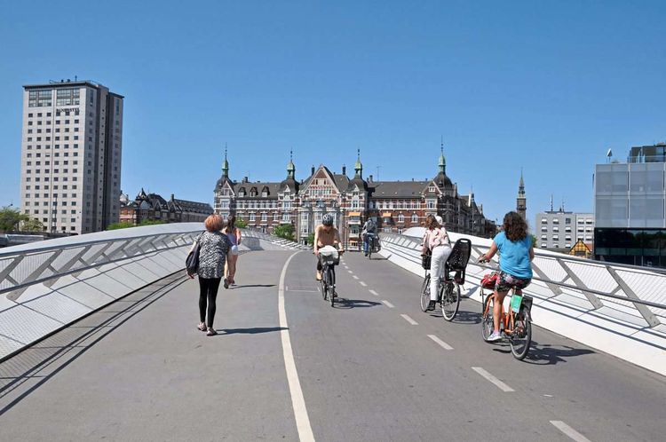 Gilt vielen Städten in Sachen Radinfrastruktur als Vorbild: Kopenhagen.