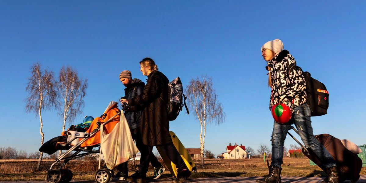 Europaweit machen Rechte Stimmung gegen die Kriegsvertriebenen