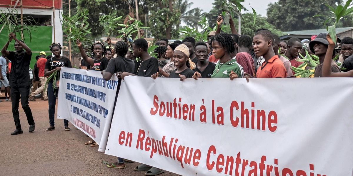 Zentralafrika als Schauplatz von Spannungen zwischen China und Russland