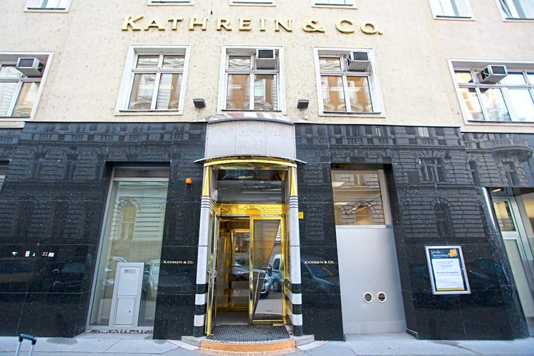 Der Unternehmenssitz der Kathrein Bank in der Wipplingerstraße in Wien. 