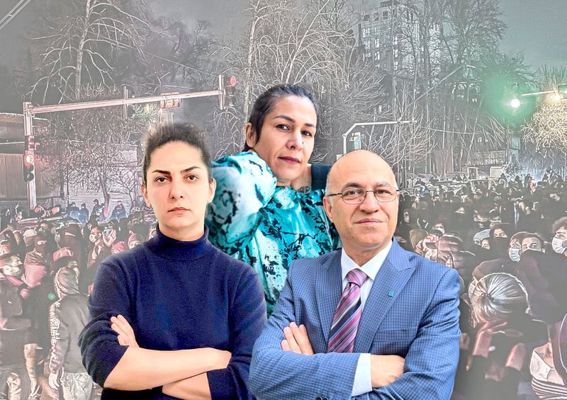 Schlaflos, verzweifelt, mit einem Funken Hoffnung: Schicksalstage für die iranische Community in Ös…