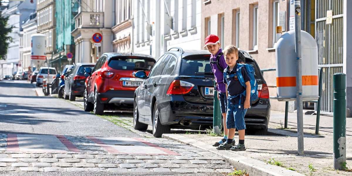 Wie Kinder sicher in die Schule kommen - Wien -  › Panorama