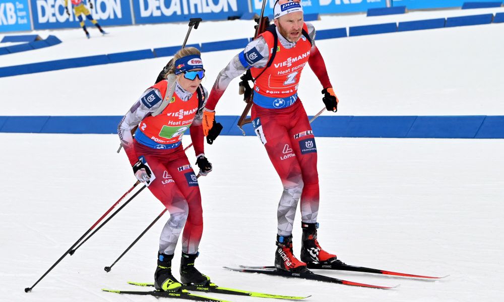 Hauser Eder F nfte In Windiger Single Mixed Staffel Wintersport Hauser eder f nfte in windiger single mixed staffel wintersport