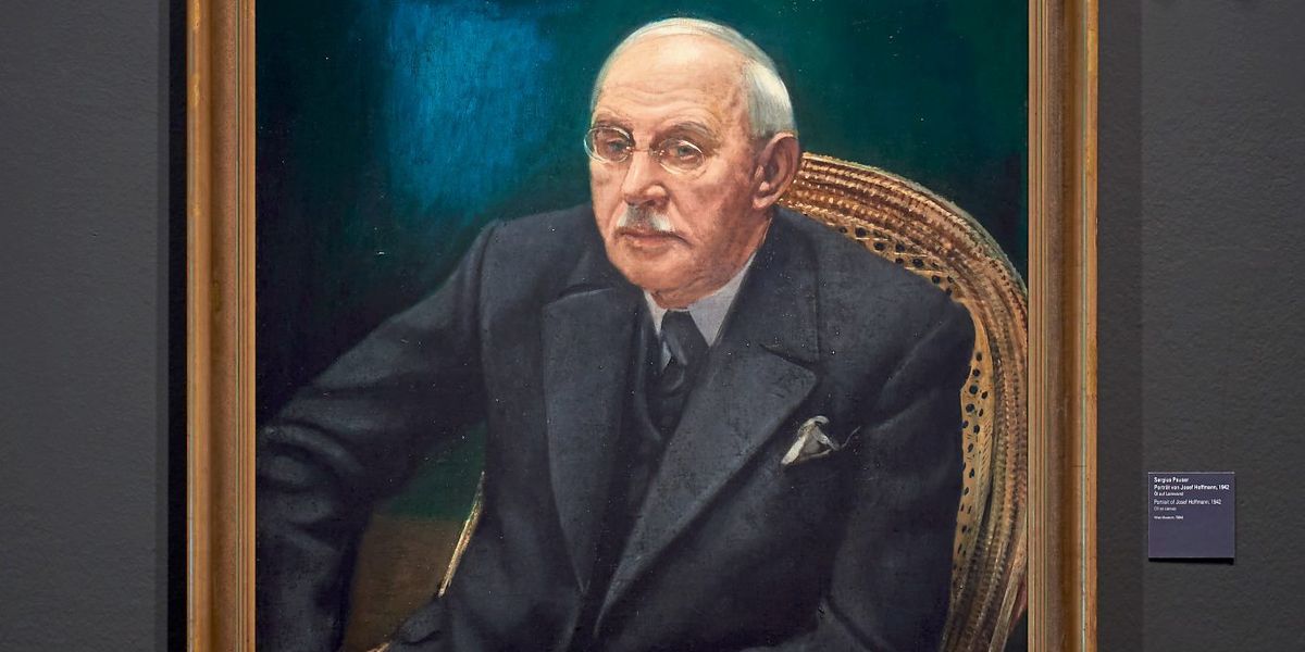 Architekt Josef Hoffmann Österreichischer BiennalePavillon mit NS