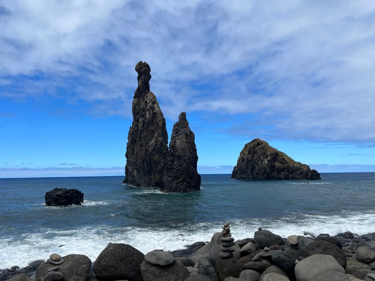 Ich sende euch ein Foto von meiner letzten Madeira reise.Aufgenommen auf Madeira in der Nähe von Porto Moniz am 31.07.23 