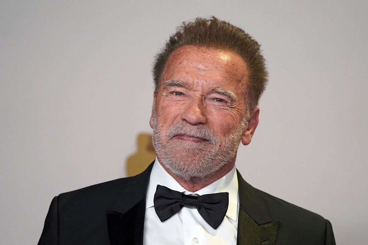 Arnold Schwarzenegger bei der Verleihung der Oscars im März 2024 im Dolby Theatre in Los Angeles.