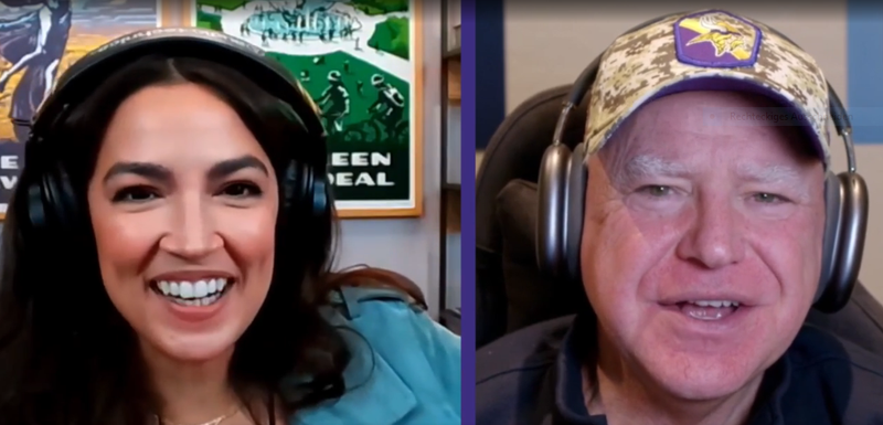 Gaming als Wahlkampf: "AOC" und Tim Walz streamten "Madden"