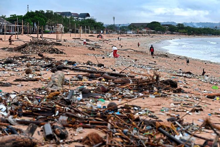 Plastik, Müll, Strand, Bali