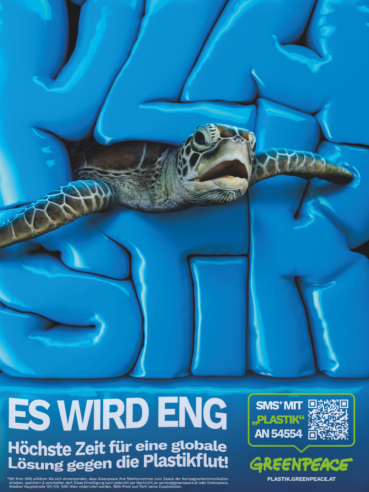 Adgar für DDB Wien für den Kunden Greenpeace Österreich in der Kategorie 
