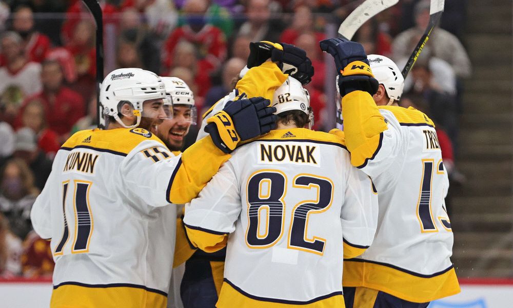 Nashville celebrates seventh consecutive NHL win in Chicago – winter sports