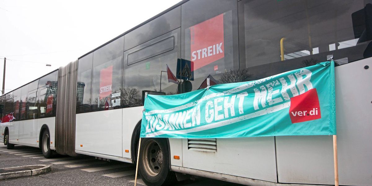 Großstreik soll am Montag Verkehr in Deutschland lahmlegen