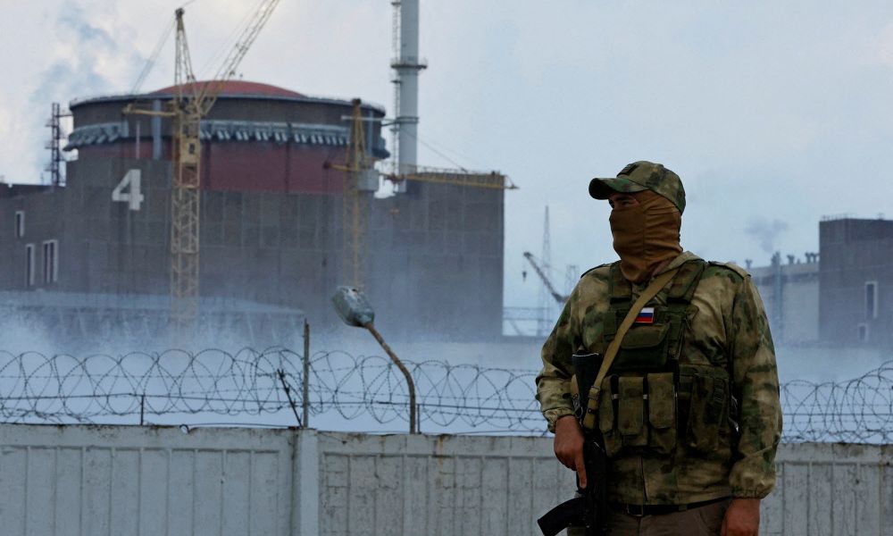 Berichte über Explosionen beim Atomkraftwerk Saporischschja