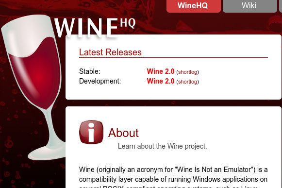 wine emulator wiki