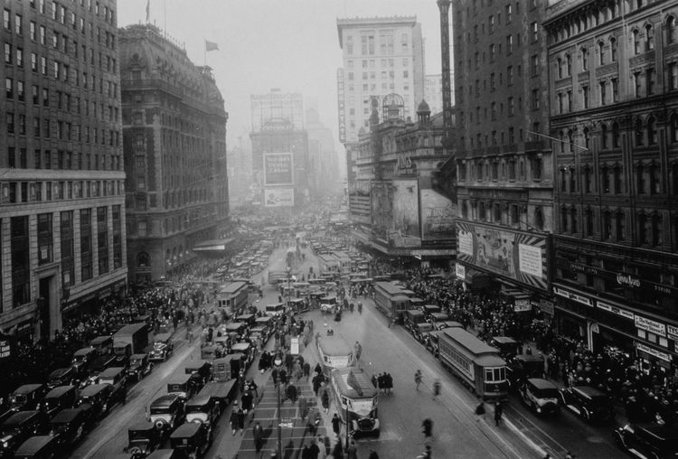 Der Times Square anno 1927