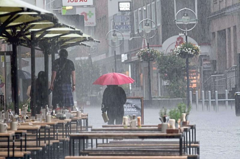 Gewitter sind in Städten heftiger als auf dem Land