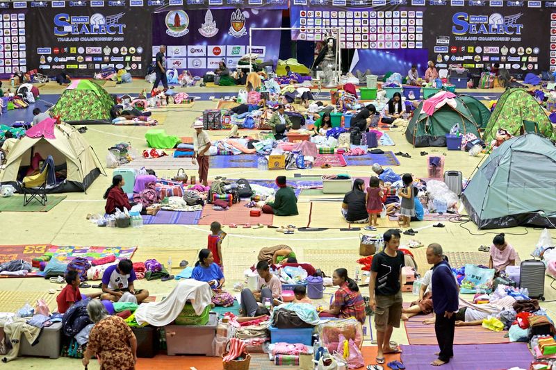 Hunderttausende fliehen vor Kämpfen in Kambodscha und Thailand