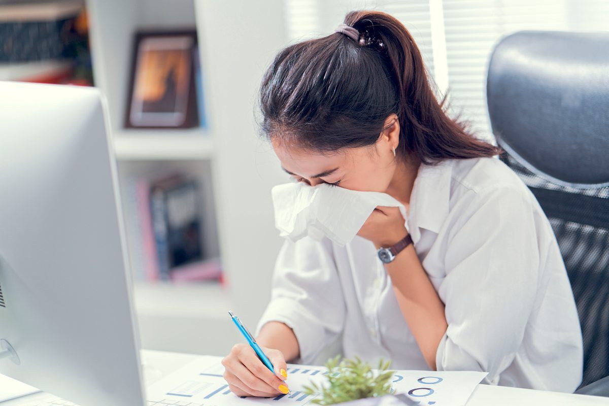 Warum Leute krank zur Arbeit gehen Gesund bleiben