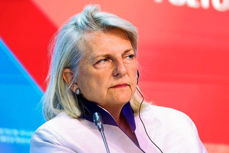 Karin Kneissl, Österreichs ehemalige Außenministerin