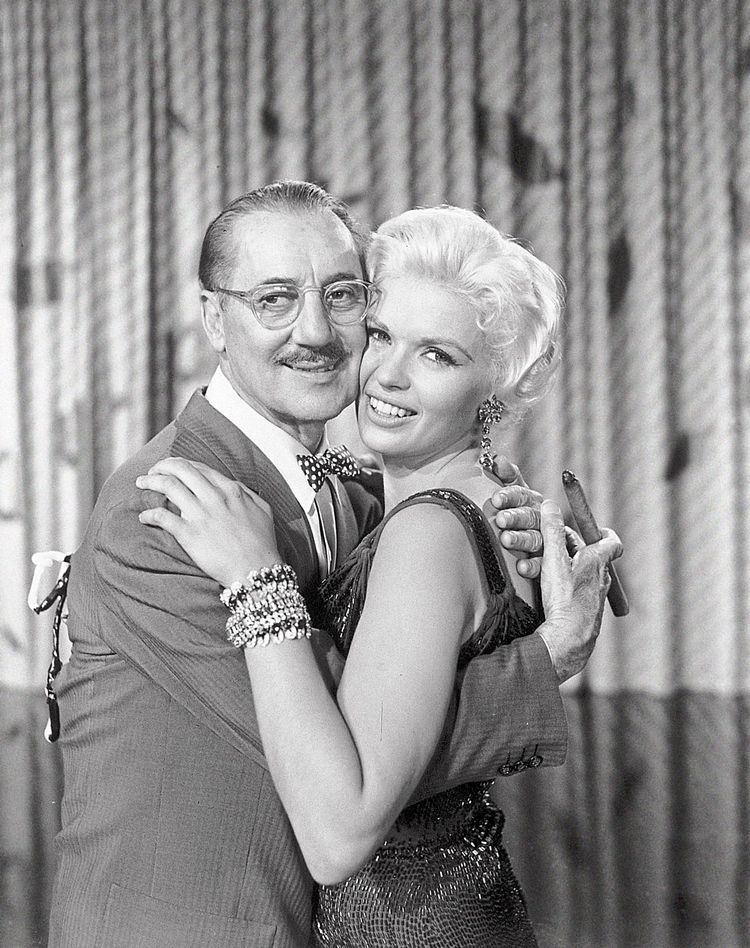 Groucho Marx und Jayne Mansfield.