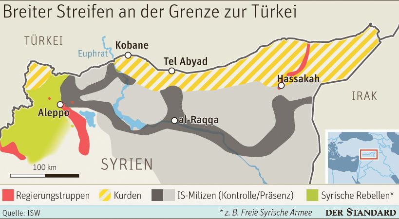 Syrische Kurden Fügen IS Schwere Niederlage Zu - Gudrun Harrer ...