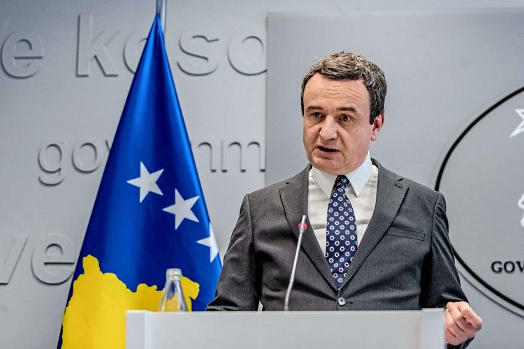 Kosovos Premier Albin Kurti