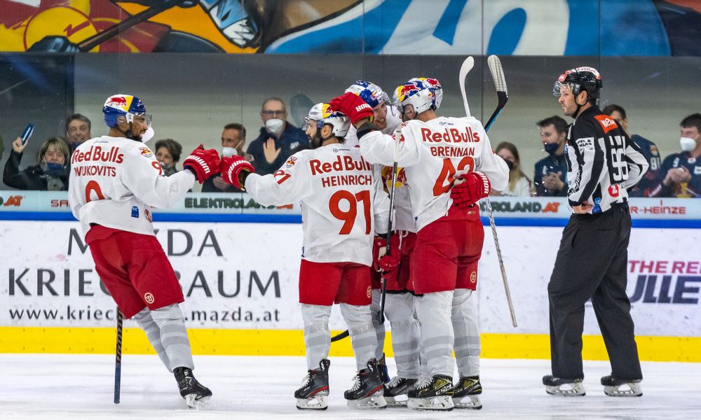 Salzburg is still missing a win against the Vienna Capitals to reach the final – ice hockey league